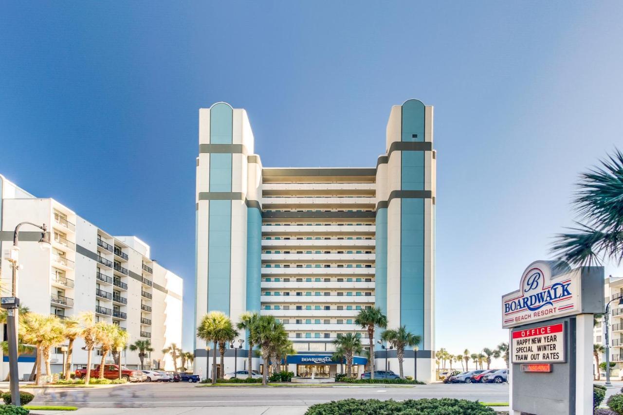 Hosteeva Oceanfront Boardwalk Beach Resort With Balcony Миртл-Бич Экстерьер фото