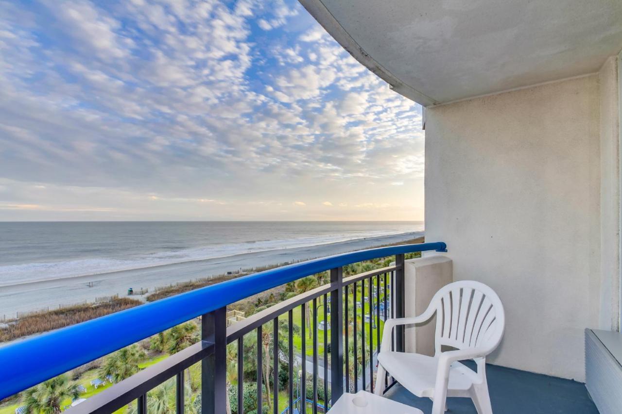 Hosteeva Oceanfront Boardwalk Beach Resort With Balcony Миртл-Бич Экстерьер фото