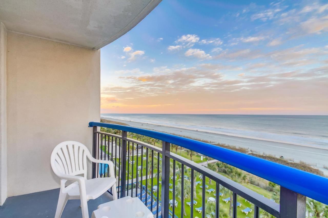 Hosteeva Oceanfront Boardwalk Beach Resort With Balcony Миртл-Бич Экстерьер фото