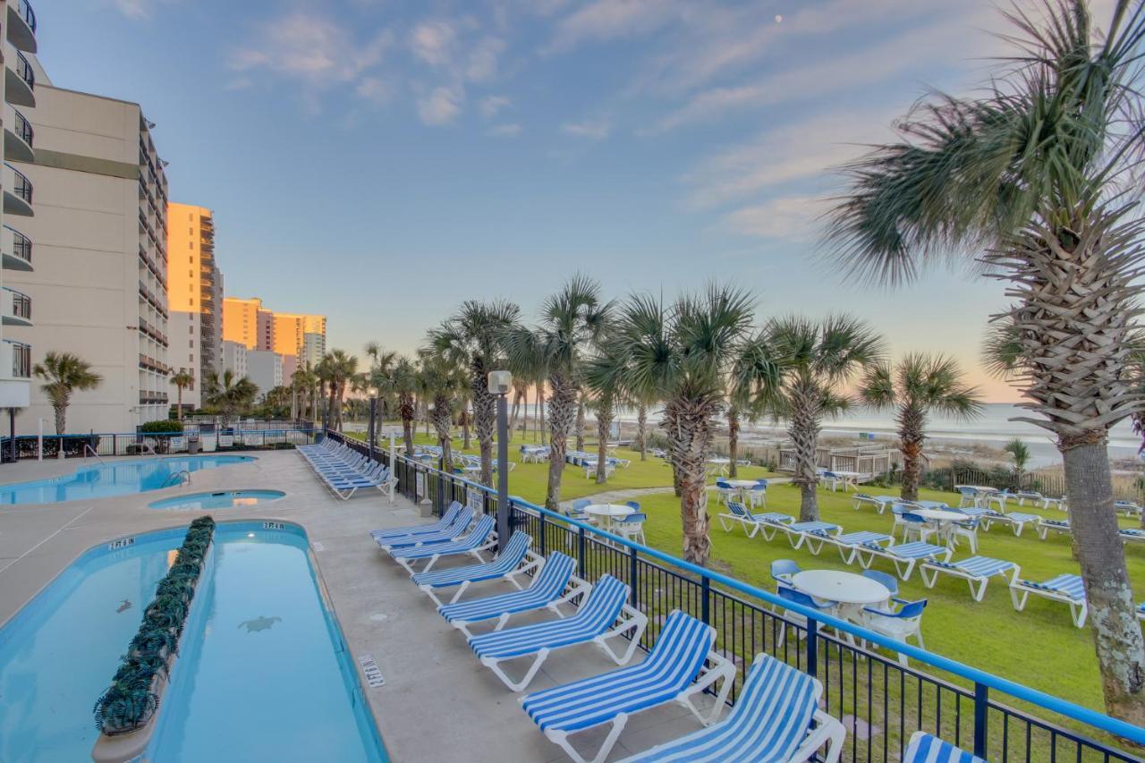 Hosteeva Oceanfront Boardwalk Beach Resort With Balcony Миртл-Бич Экстерьер фото